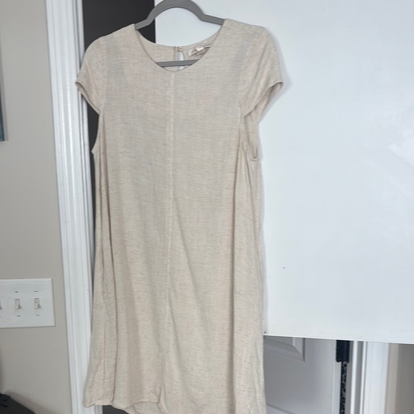 Monteau Dresses & Skirts - Linen Dress Short Sleeve
